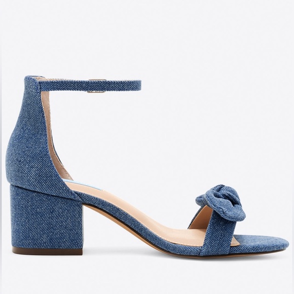 Women’s Draper James Preston Sandals in Dark Wash - Picture 5 of 11